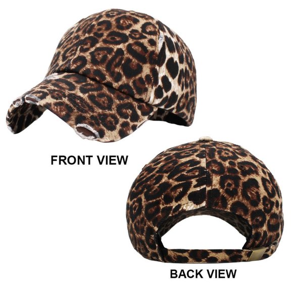 Leopard Patterned Faux Leather Transparent Tote / Crossbody Bag - Picture 3 of 4